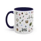 Charleston Christmas Mug | Watercolor City Souvenir, Holiday Travel Gift (11oz/15oz)