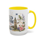 United Kingdom Home Country Mug | Moving Away Gift | Long Distance Friendship | 11 oz 15 oz Accent Mug