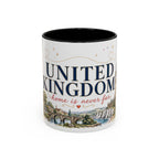 United Kingdom Home Country Mug | Moving Away Gift | Long Distance Friendship | 11 oz 15 oz Accent Mug
