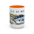 Isle of Man Coffee Mug | Travel Souvenir Accent Mug | Country Gift Ceramic Cup 11oz 15oz
