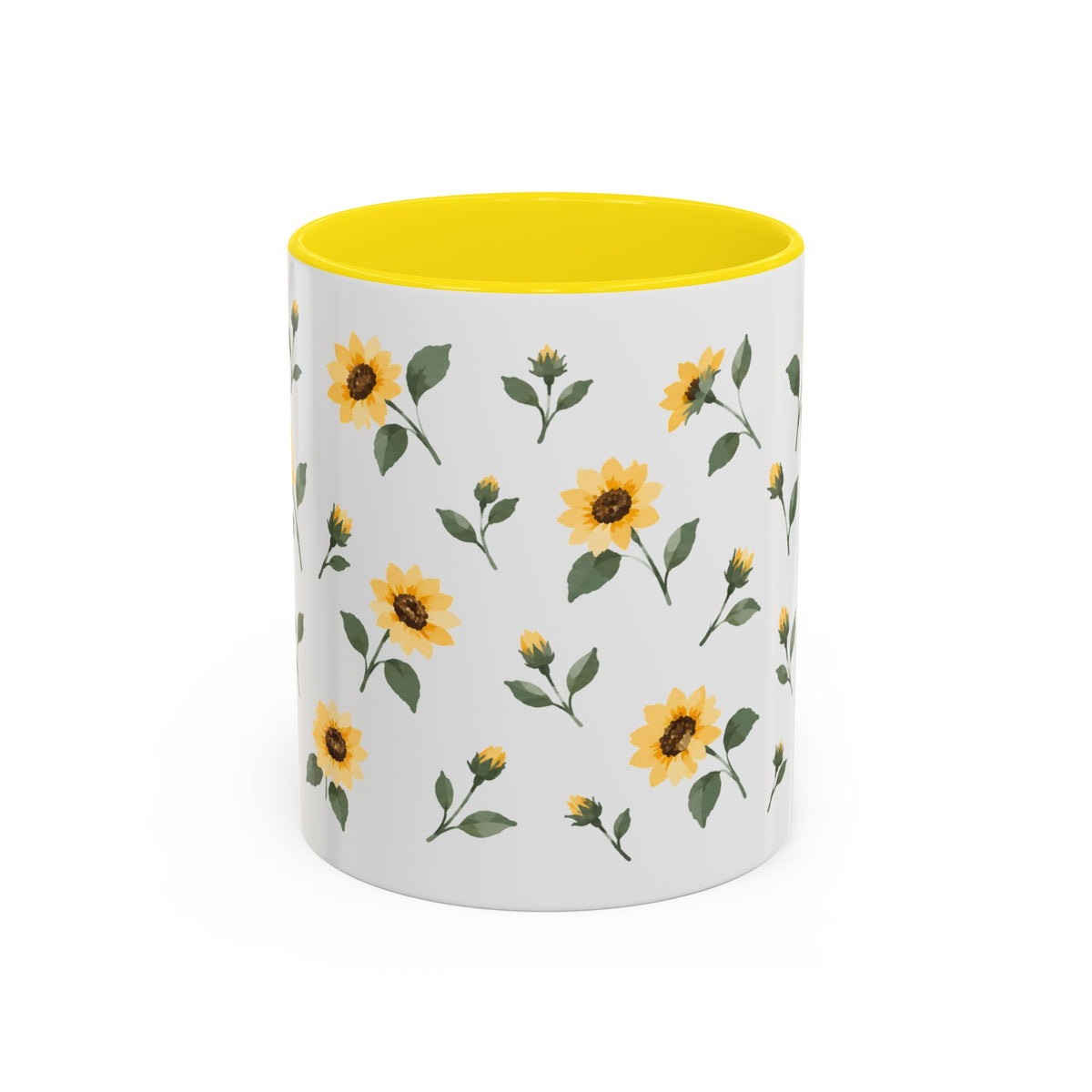 Kansas Sunflower Mug, State Flower Floral Coffee Cup, 11oz Botanical Gift