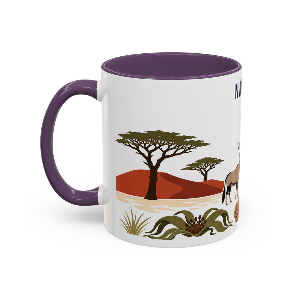 Namibia Coffee Mug | Travel Souvenir Accent Mug | Country Gift Ceramic Cup 11oz 15oz