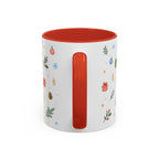 Dhaka Christmas Mug | Watercolor Travel Souvenir | Holiday Gift | Accent Ceramic Coffee Cup 11oz 15oz