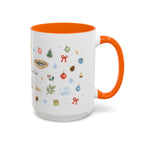 Mammoth Cave National Park Christmas Mug | Watercolor Travel Souvenir | Holiday Gift | Accent Ceramic Coffee Cup 11oz 15oz