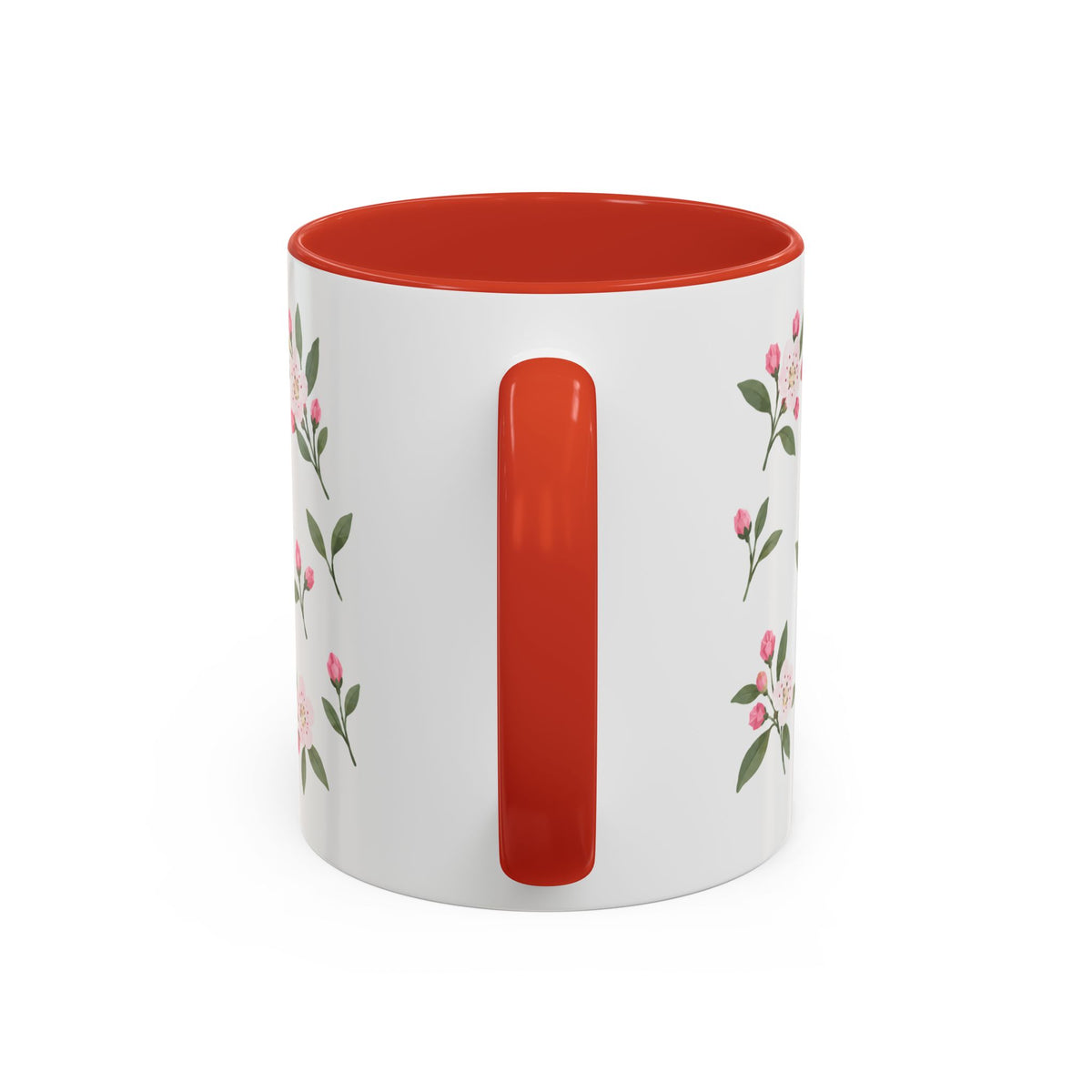 Pennsylvania Mountain Laurel Mug, State Flower Floral Coffee Cup, 11oz Botanical Gift