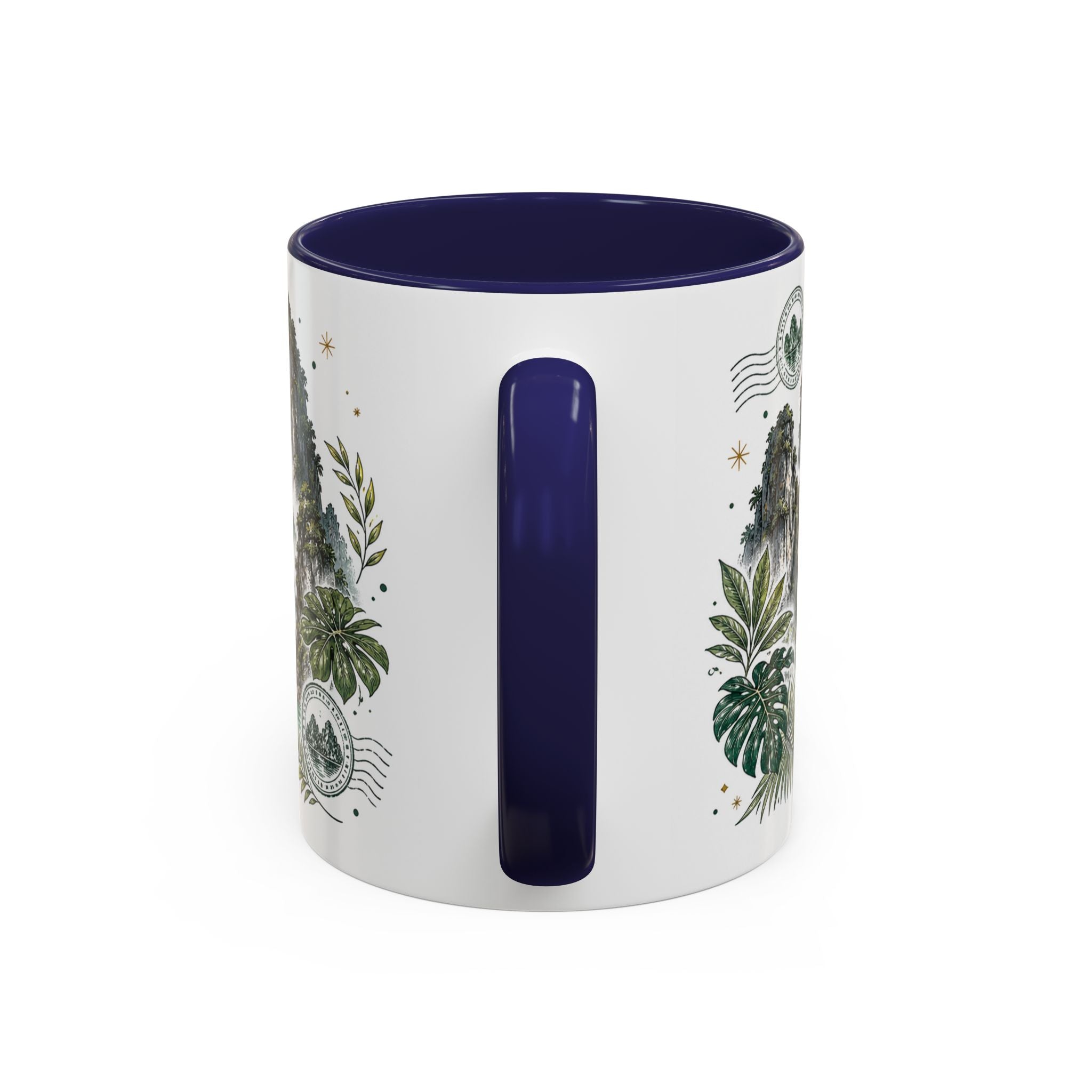 Ha Long Bay Coffee Mug | Travel Destination Souvenir Gift | Accent Color Ceramic 11oz 15oz