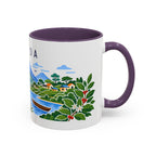 Rwanda Coffee Mug | Travel Souvenir Accent Mug | Country Gift Ceramic Cup 11oz 15oz