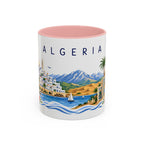 Algeria Coffee Mug | Travel Souvenir Accent Mug | Place Gift Ceramic Cup 11oz 15oz