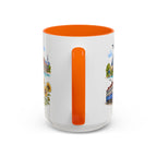 Wichita Illustrated Travel Mug | City Souvenir Accent Coffee Mug | 11oz 15oz Ceramic Cup