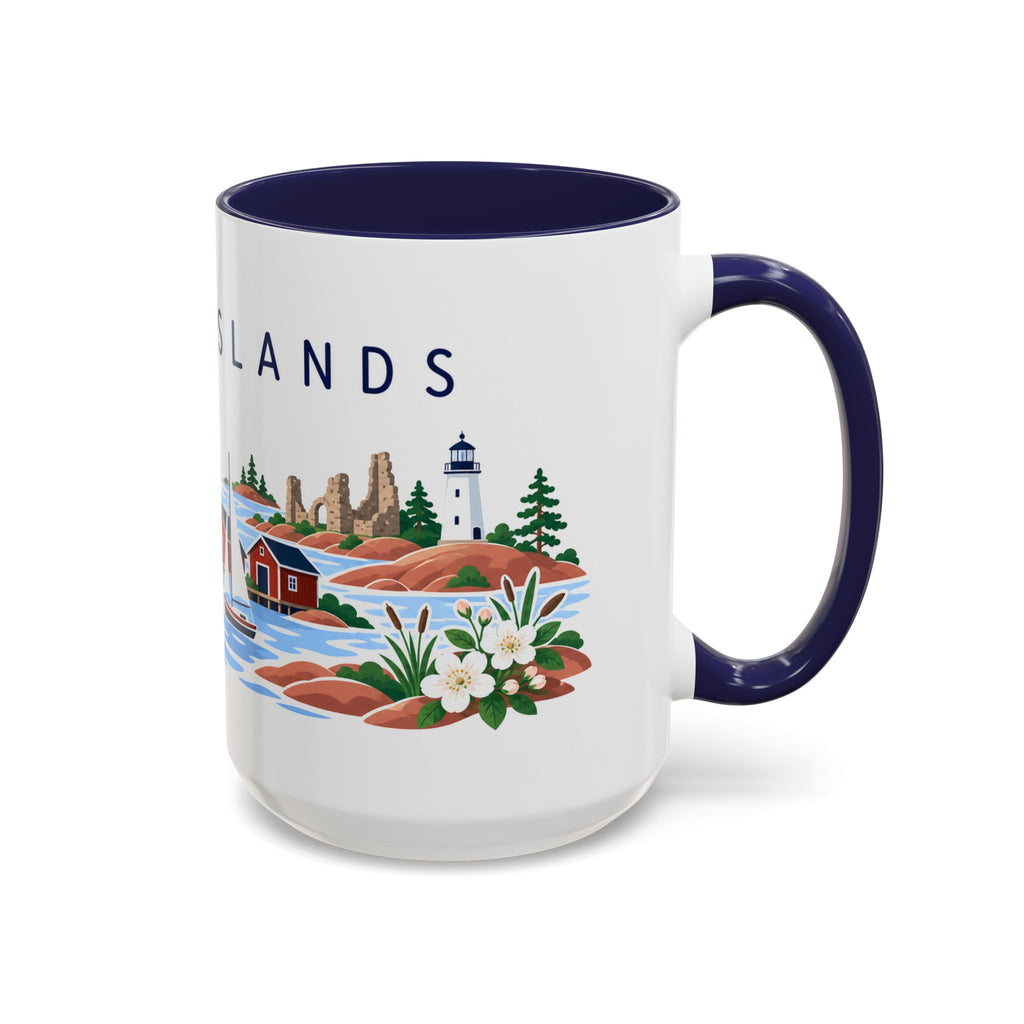 Åland Islands Coffee Mug | Travel Souvenir Accent Mug | Country Gift Ceramic Cup 11oz 15oz