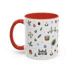 Charleston Christmas Mug | Watercolor City Souvenir, Holiday Travel Gift (11oz/15oz)