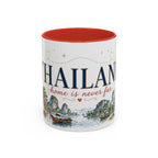 Thailand Home Country Mug | Moving Away Gift | Long Distance Friendship | 11 oz 15 oz Accent Mug