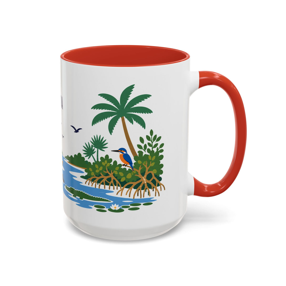 Gambia Coffee Mug | Travel Souvenir Accent Mug | Country Gift Ceramic Cup 11oz 15oz