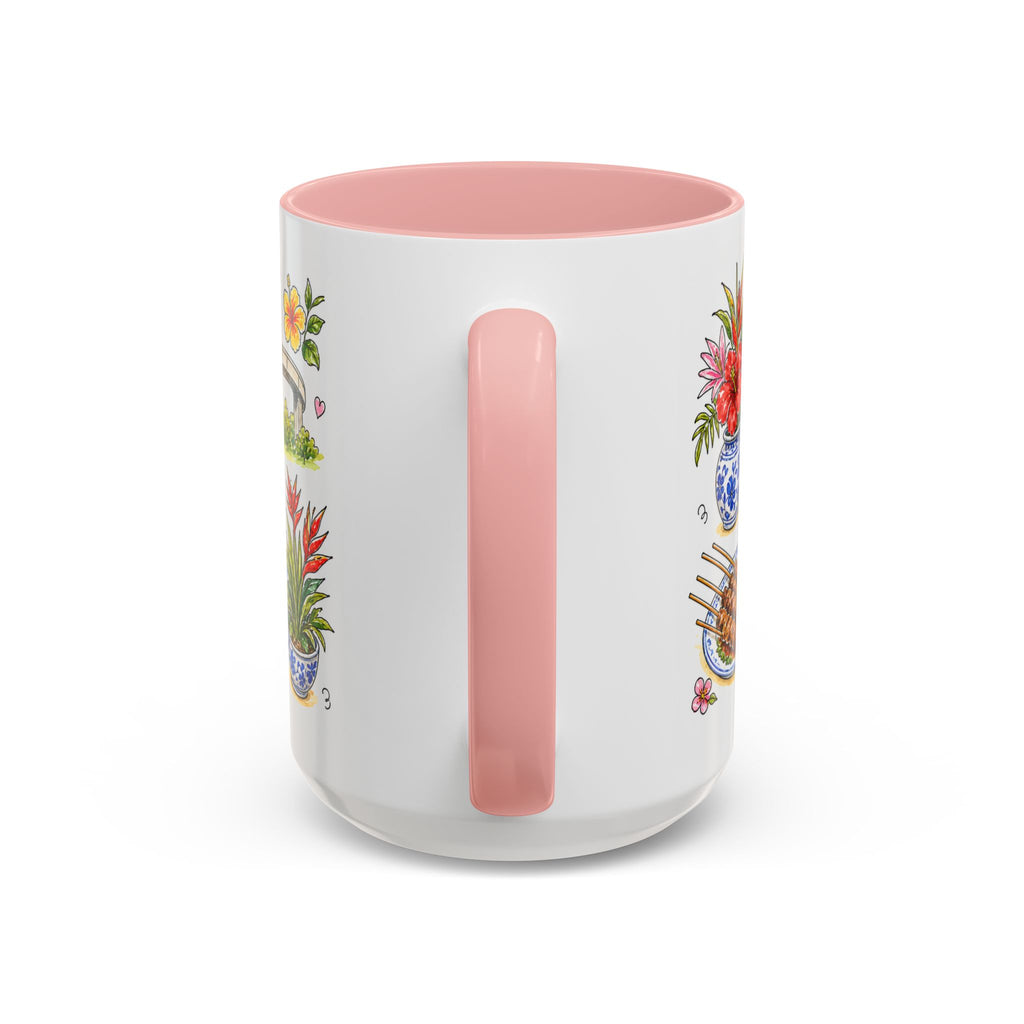 Kuala Lumpur Illustrated Travel Mug | City Souvenir Accent Coffee Mug | 11oz 15oz Ceramic Cup