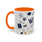 We Did It Class of 2026 Coffee Mug | Graduation Gift | Accent Color Ceramic 11oz 15oz