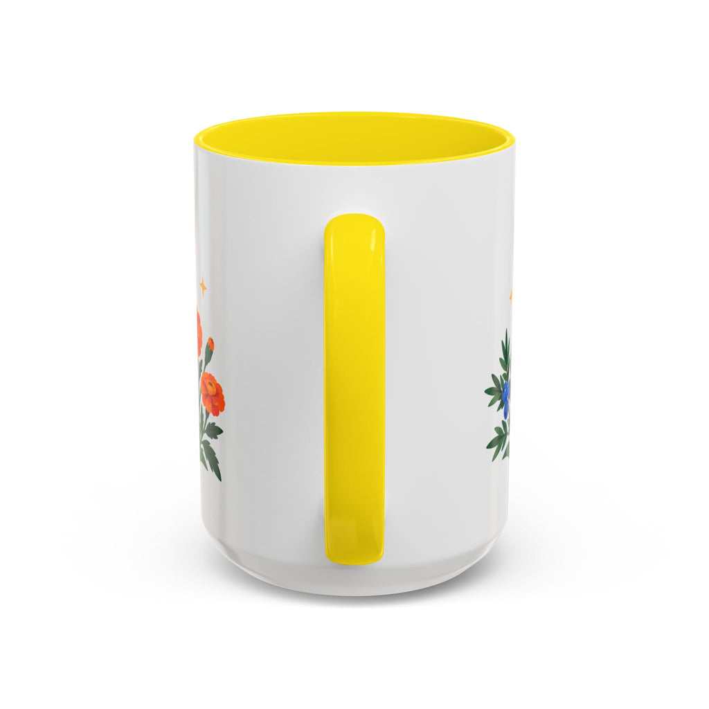 Sagittarius Zodiac Coffee Mug | Bow and Arrow Design | Astrology Birthday Gift | 11 oz 15 oz Ceramic Accent Mug