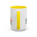 Sagittarius Zodiac Coffee Mug | Bow and Arrow Design | Astrology Birthday Gift | 11 oz 15 oz Ceramic Accent Mug