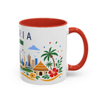 Nigeria Coffee Mug | Travel Souvenir Accent Mug | Country Gift Ceramic Cup 11oz 15oz