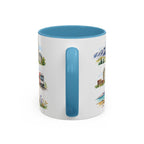 Salt Lake City Illustrated Travel Mug | City Souvenir Accent Coffee Mug | 11oz 15oz Ceramic Cup