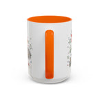 Guangzhou Coffee Mug | China Souvenir Travel Gift | Accent Color Ceramic 11oz 15oz