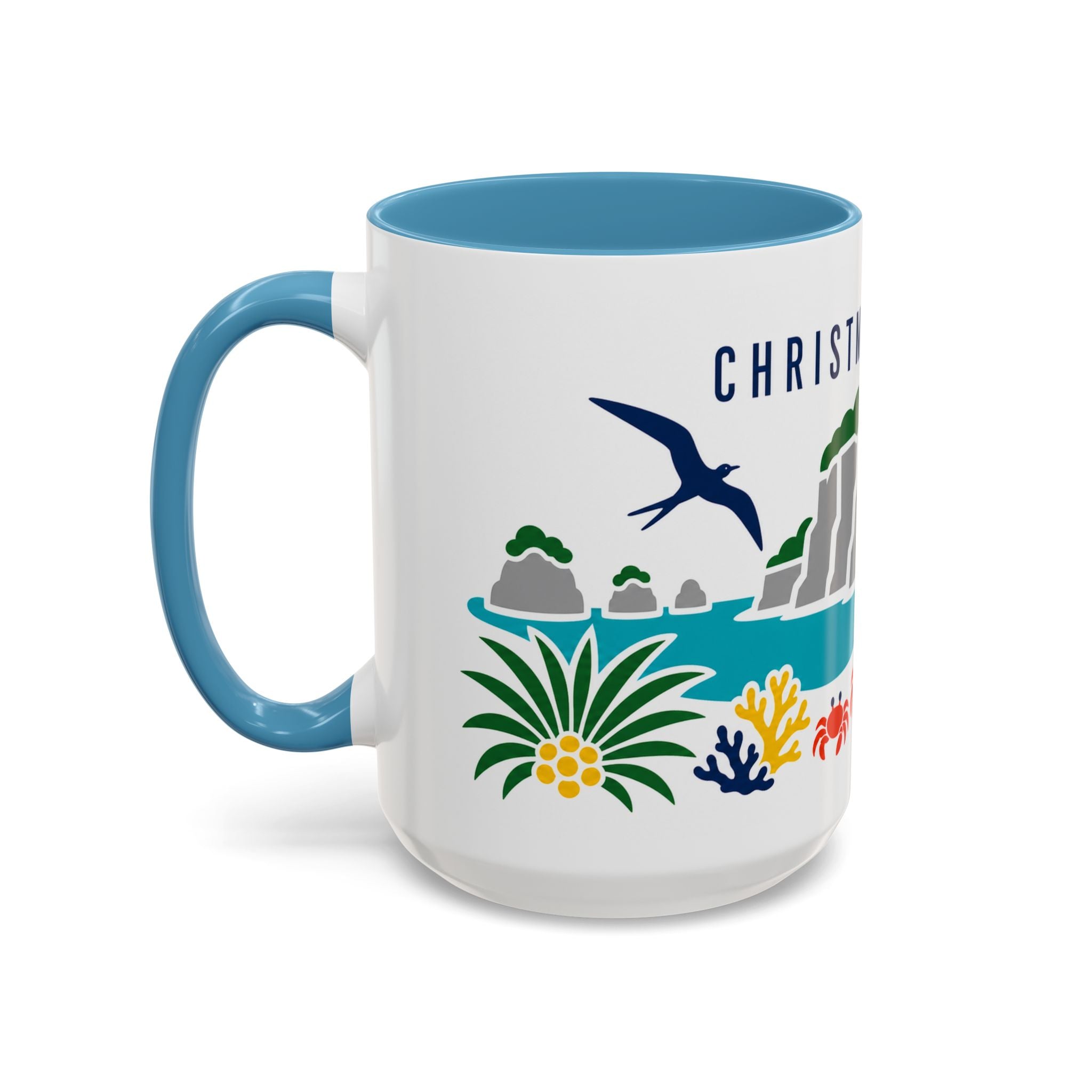 Christmas Island Coffee Mug | Travel Souvenir Accent Mug | Country Gift Ceramic Cup 11oz 15oz