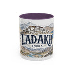 Ladakh Mug, India Travel Souvenir, Bucket List Gift, Accent Ceramic Coffee Mug 11oz 15oz