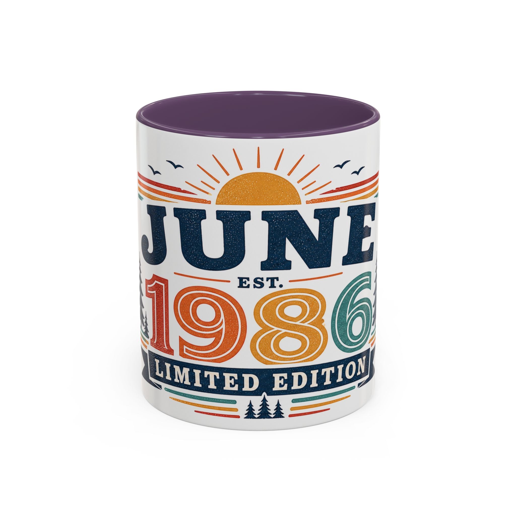 Custom Retro Birthday Mug | Personalized Month Year Gift (11oz 15oz)
