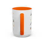 Seattle Christmas Mug | Watercolor Travel Souvenir | Holiday Gift | Accent Ceramic Coffee Cup 11oz 15oz