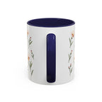 Utah Sego Lily Mug, State Flower Floral Coffee Cup, 11oz Botanical Gift