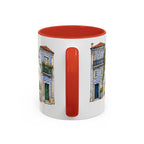 Porto Illustrated Travel Mug | City Souvenir Accent Coffee Mug | 11oz 15oz Ceramic Cup