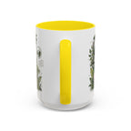 Borneo Rainforest Coffee Mug | Travel Destination Souvenir Gift | Accent Color Ceramic 11oz 15oz