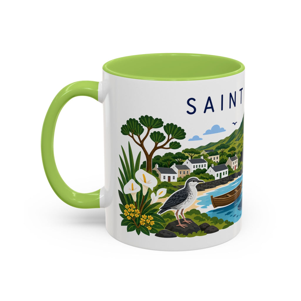 Saint Helena Coffee Mug | Travel Souvenir Accent Mug | Country Gift Ceramic Cup 11oz 15oz