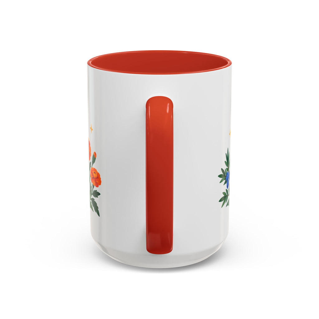Sagittarius Zodiac Coffee Mug | Bow and Arrow Design | Astrology Birthday Gift | 11 oz 15 oz Ceramic Accent Mug