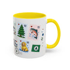 Seattle Coffee Mug | Postage Stamp Collage Mug | Travel Souvenir Accent Cup 11oz 15oz