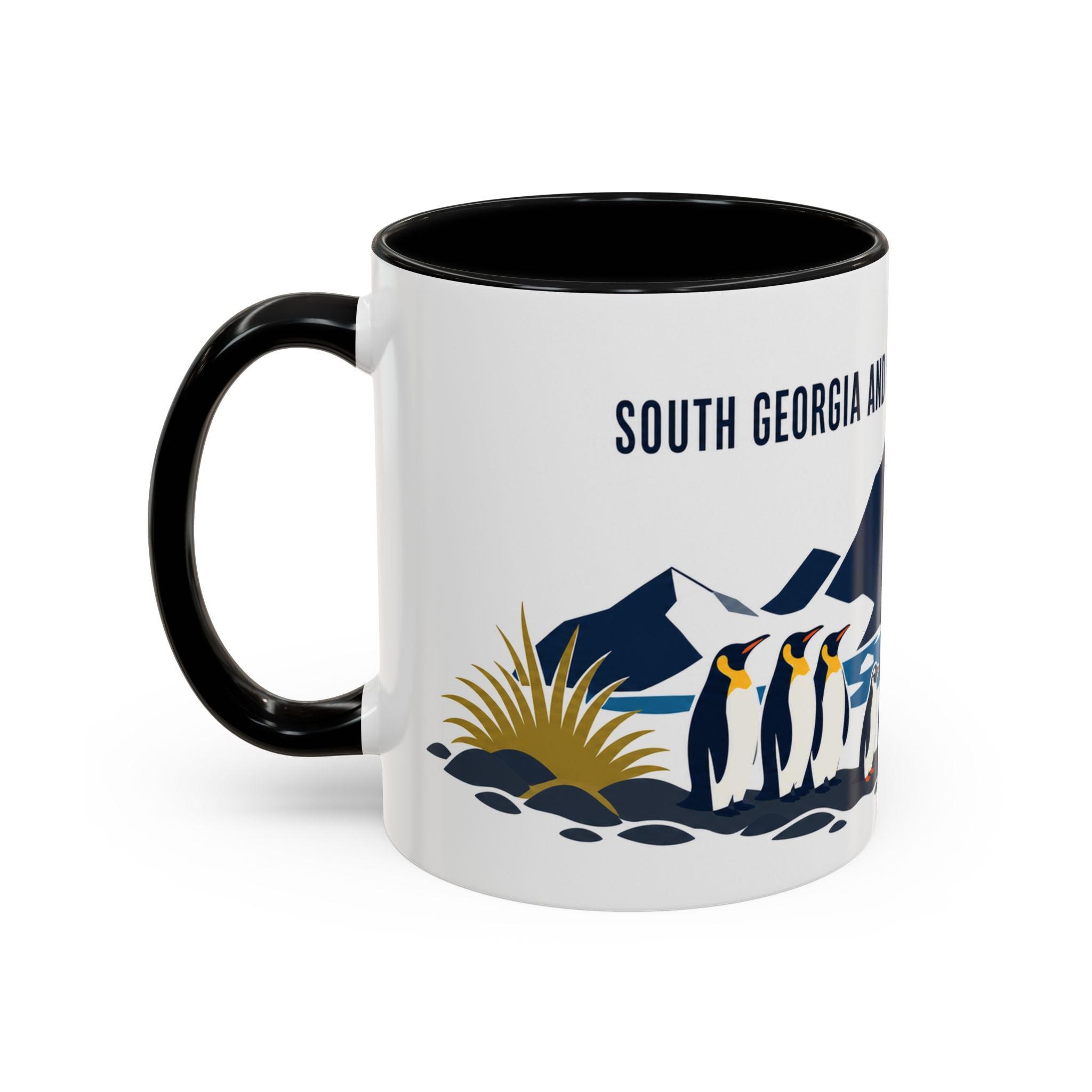South Georgia and South Sandwich Islands Coffee Mug | Travel Souvenir Accent Mug | Country Gift Ceramic Cup 11oz 15oz