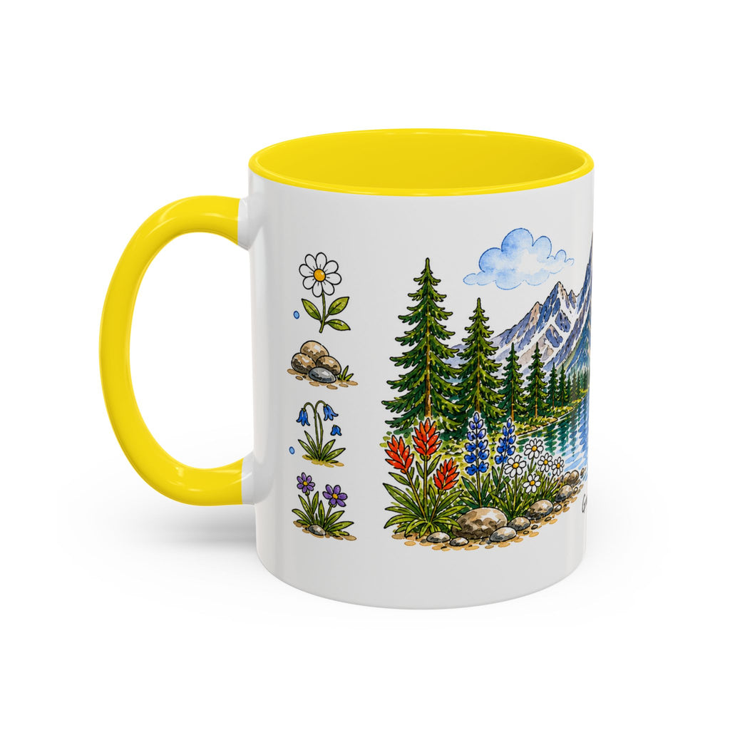 Grand Teton National Park Mug | US Travel Souvenir Accent Coffee Mug | 11oz 15oz Ceramic Cup