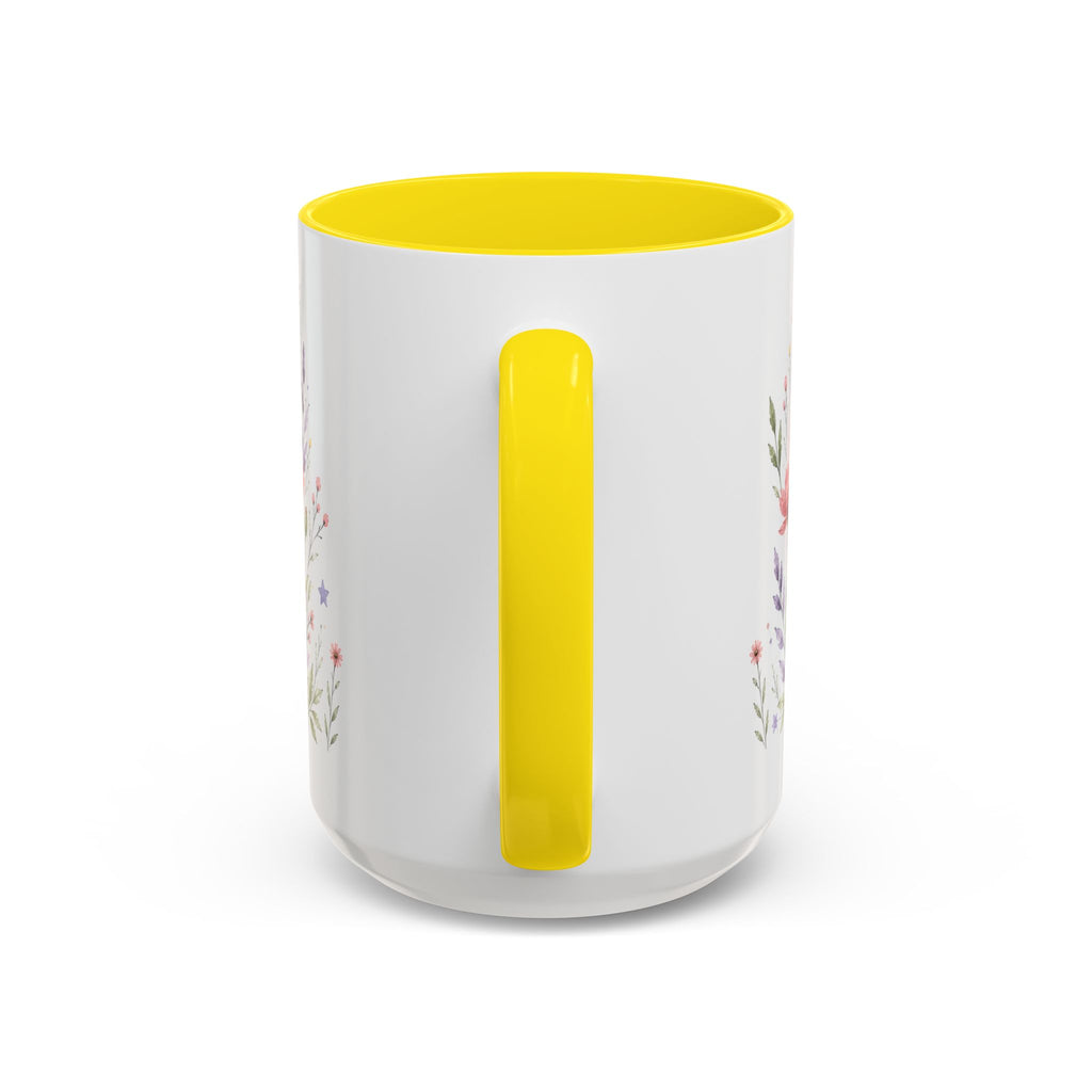 Personalized Kindergarten Teacher Mug | Custom Name Wildflower Rainbow Cup | Back to School Gift
