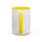 Personalized Kindergarten Teacher Mug | Custom Name Wildflower Rainbow Cup | Back to School Gift