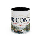 DR Congo Home Country Mug | Moving Away Gift | Long Distance Friendship | 11 oz 15 oz Accent Mug
