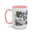 Isle of Skye Mug, Scotland Travel Souvenir, Bucket List Gift, Accent Ceramic Coffee Mug 11oz 15oz