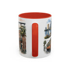 Tampa Coffee Mug | United States Travel Souvenir | Vintage Illustrated City Gift | 11 oz 15 oz Accent Mug