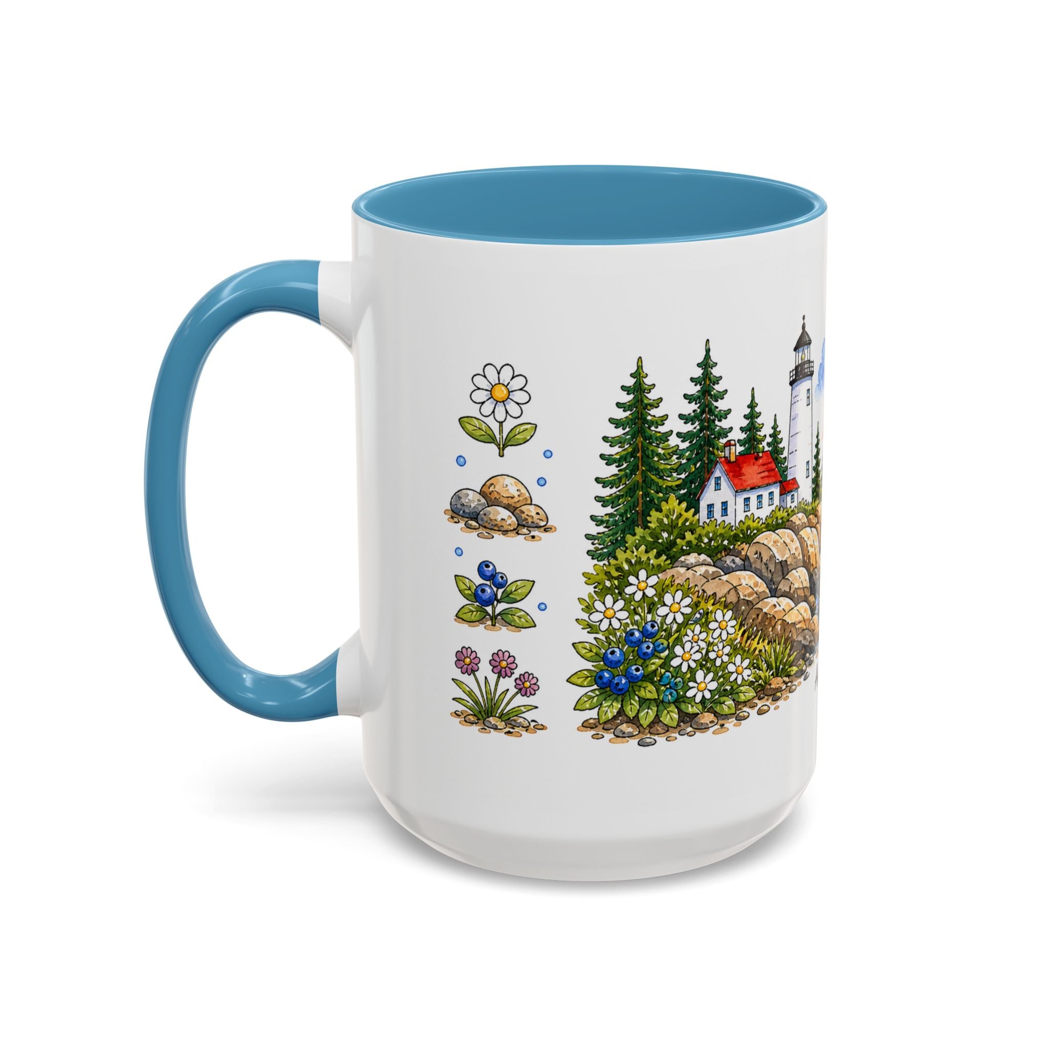 Acadia National Park Mug | US Travel Souvenir Accent Coffee Mug | 11oz 15oz Ceramic Cup