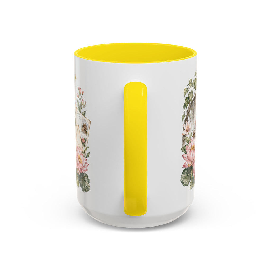 India Home Country Mug | Moving Away Gift | Long Distance Friendship | 11 oz 15 oz Accent Mug