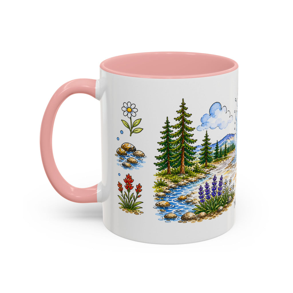 Yellowstone National Park Mug | US Travel Souvenir Accent Coffee Mug | 11oz 15oz Ceramic Cup