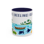 Cocos (Keeling) Islands Coffee Mug | Travel Souvenir Accent Mug | Country Gift Ceramic Cup 11oz 15oz