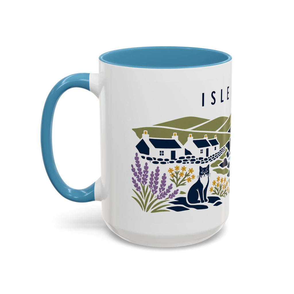 Isle of Man Coffee Mug | Travel Souvenir Accent Mug | Country Gift Ceramic Cup 11oz 15oz