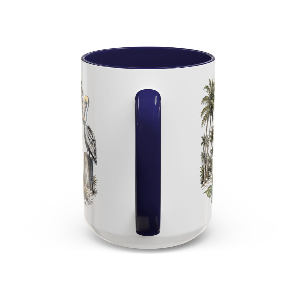 Fort Lauderdale Coffee Mug | United States Travel Souvenir | Vintage Illustrated City Gift | 11 oz 15 oz Accent Mug