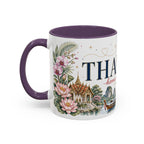 Thailand Home Country Mug | Moving Away Gift | Long Distance Friendship | 11 oz 15 oz Accent Mug