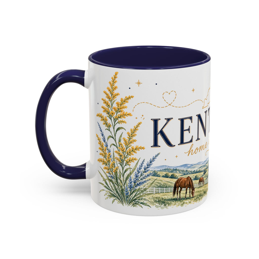 Kentucky Home State Mug | Moving Away Gift | Long Distance Friendship Coffee Cup | 11oz 15oz Accent Mug
