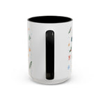 Big Sur Christmas Mug | Watercolor Travel Souvenir | Holiday Gift | Accent Ceramic Coffee Cup 11oz 15oz